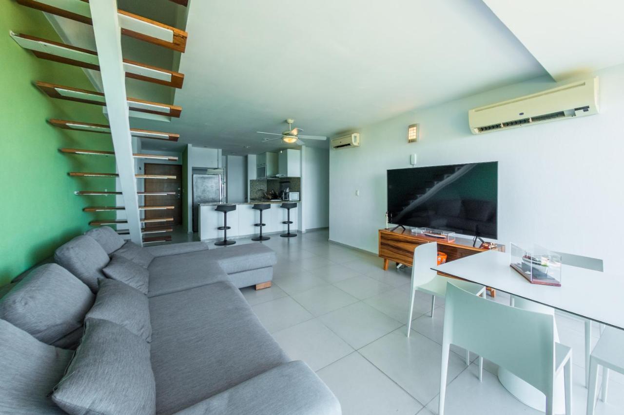 Beachfront Luxury Apartments Cancún Kültér fotó