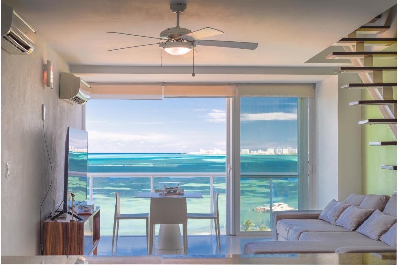 Beachfront Luxury Apartments Cancún Kültér fotó