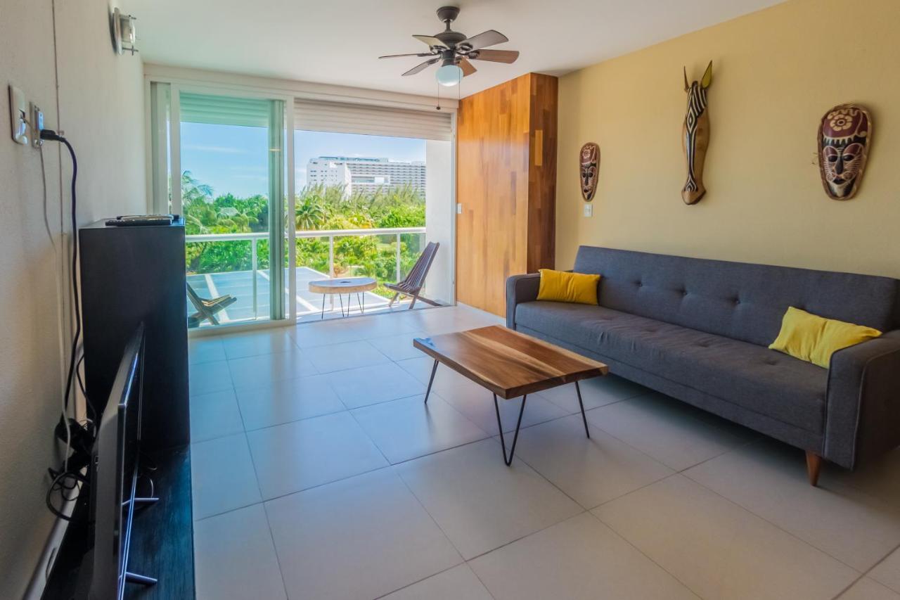 Beachfront Luxury Apartments Cancún Kültér fotó