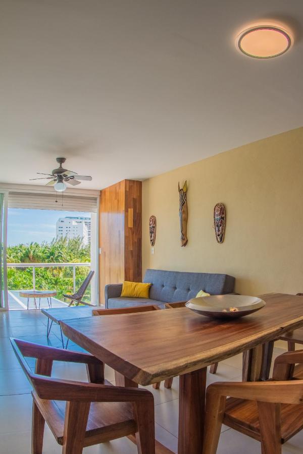 Beachfront Luxury Apartments Cancún Kültér fotó
